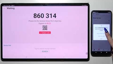 How to Transfer Files from Samsung Galaxy Tab S8 Ultra to an Android device