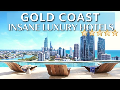 Video: Vibrante QT Gold Coast Hotel en Surfers Paradise de Australia