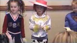 Taryn's Preschool Halloween Program - Part 1