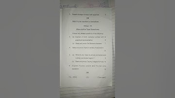 Mathematical Physics-lll Semester-4BSc(Physics Hon.)CC08