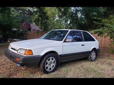 プルーストクリーム５本 1988 Mazda 323 GTX (B6T & BF Chassis) Backyard Find and Save