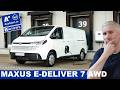 2025 Maxus E Deliver7 AWD | technische Daten Verbrauch Reichweite Preis Leistung | Ausfahrt TV News