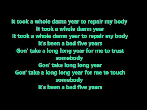 Whole Damn Year lyrics