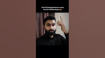 Best VS Code Extension For CSS 🤯 - Subscribe For More 💎  #css #javascript #html #vscode