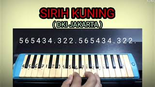 Belajar Memainkan Pianika Lagu Sirih Kuning ( DKI Jakarta )