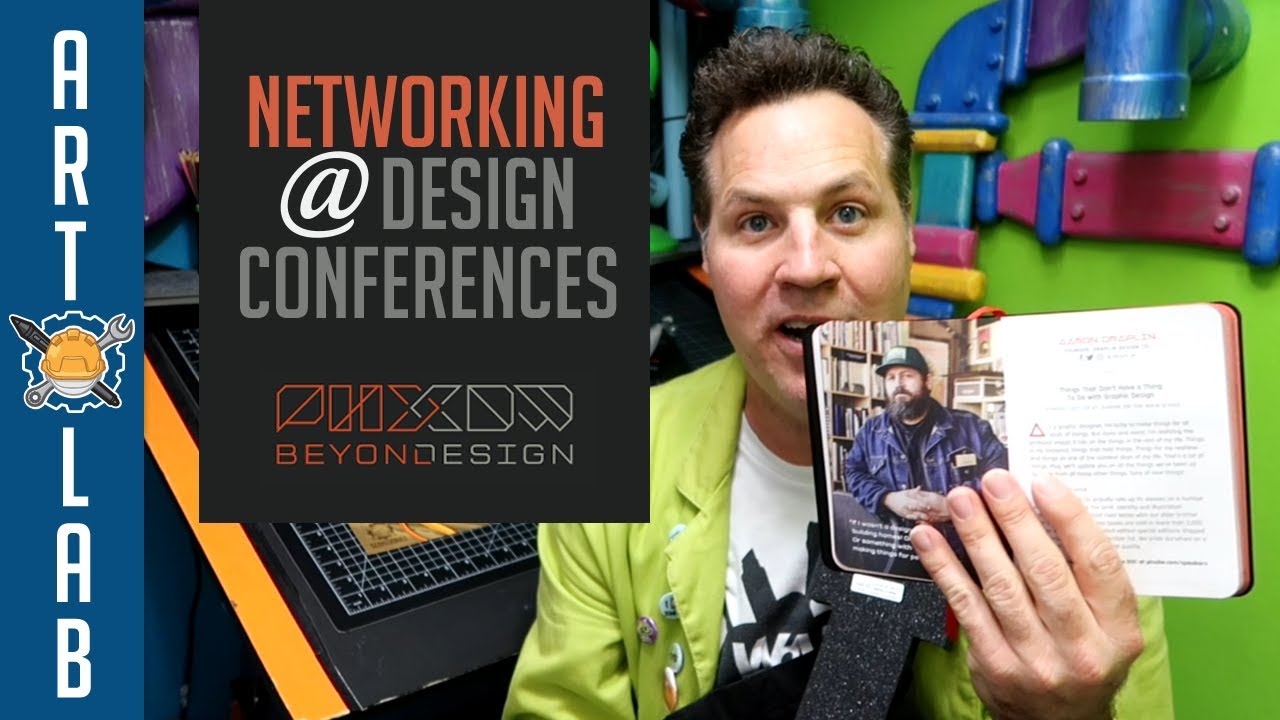 Networking at Design Conferences + Swag Unboxing