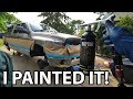 Painting My Truck w Upol Raptor Liner Bed Liner - Asian Redneck Project #16