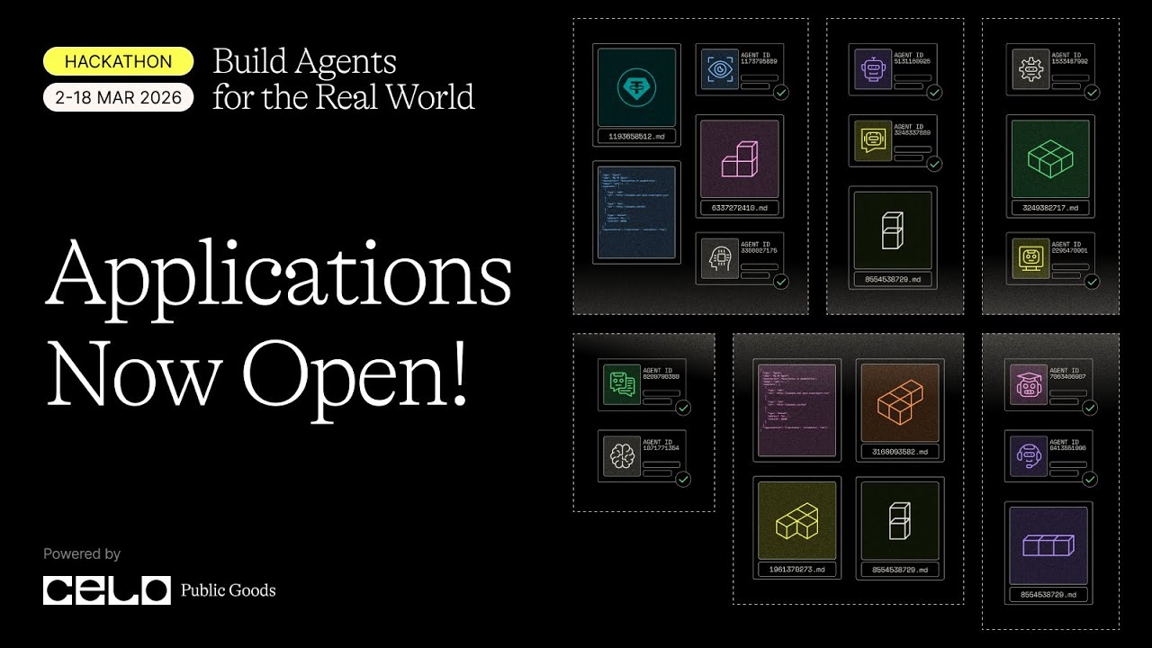 Build Agents for the Real World  V2  - Celo Hackathon Kick-Off 📱