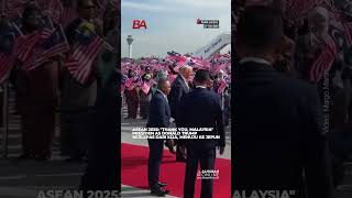 Asean 2025 Thank You, Malaysia Trump Berlepas Dari Klia, Menuju Ke Jepun