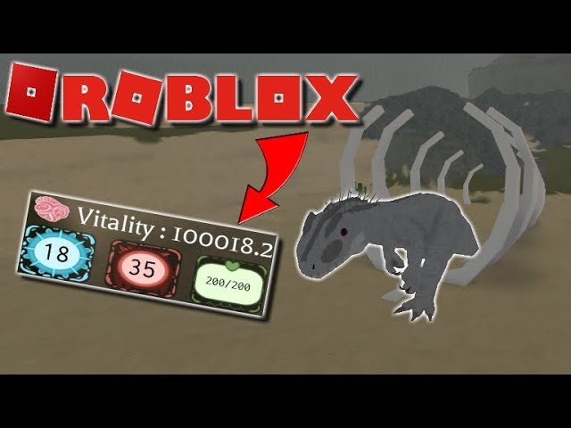 Roblox Dinos World Getting 100 000 Vitality Youtube - ancient earth roblox vitality codes