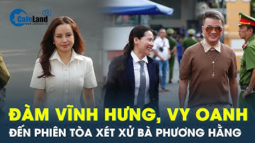 Xét xử bà Phương Hằng: Đàm Vĩnh Hưng và Vy Oanh đến phiên tòa | CafeLand