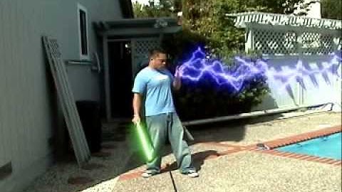 Effects Test #01 - Lightsaber, Force Lightning, and Cloning