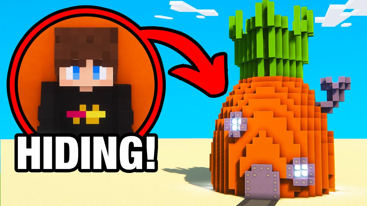 Bikini Bottom Hide and Seek in Minecraft!