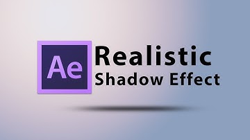 Create a Realistic Shadow Text Effect Intro in After Effects CS6