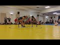 Paige wrestling at Allen University camp