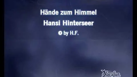 Hansi Hinterseer - Hände zum Himmel