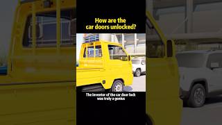 How are the car doors unlocked? #knowledge #science