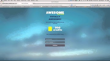 Developing GameSalad Game Server - Video 7 - Passwords and Credits