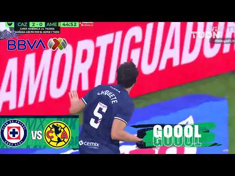 Cruz Azul is already winning by a landslide | Cruz Azul vs América | Liga MX - Matchday 8 Apertur...
