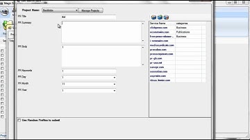 Magic Submitter Pressrelease Items