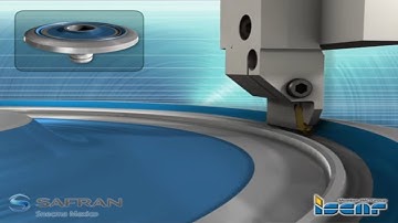 ISCAR Industrealize -  Aerospace - Blisk Titanium -  Face Profiling