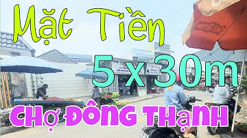 Bán đất mặt tiền chợ đông thạnh hóc môn#bandat#bandathocmon#bannhahocmon#batdongsan