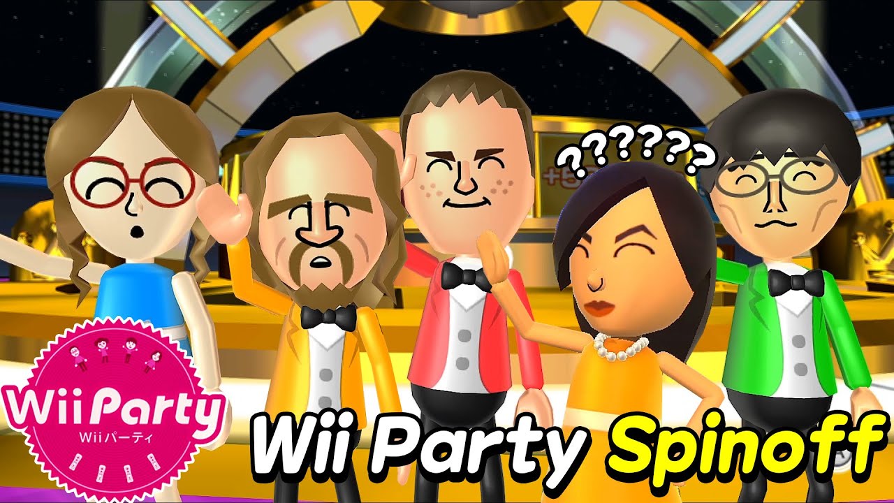 Wii Party Spinoff (Advanced Com) Jihey Vs Michael Vs Ren Vs Ryan (Wii パーティー)