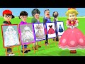 Scary Teacher 3D vs Squid Game Choose Beautiful Princess Dress vs Dressing Room 5 Times Challenger