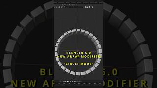 Circle Array in 30 Seconds | Blender 5.0