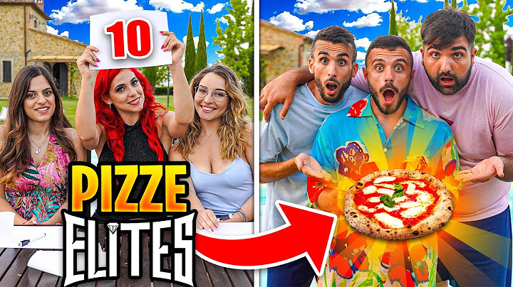 🍕 CHI CREA LA PIZZA MIGLIORE VINCE!!! w/Elites