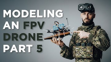 Modeling an FPV Drone in Blender - Part 5