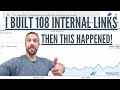 I Built 108 Internal Links: Then THIS Happened to My Google Rankings