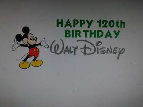 Walt Disney S 120th Birthday The Story Of Anyburg USA Audio