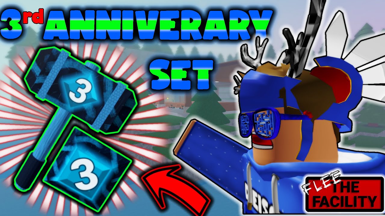 2nd Anniversary Set - Flee The Facility (RAREST HAMMER IN GAME