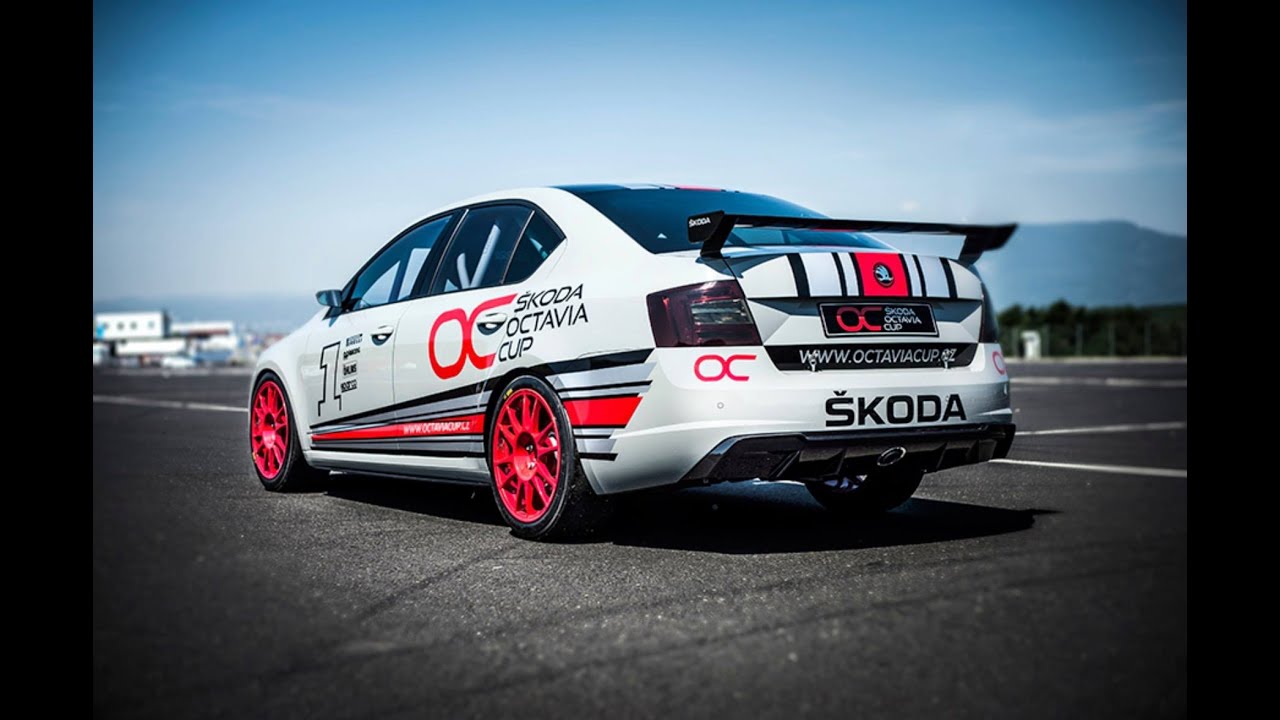 New Skoda Octavia RS CUP - Most Circuit. DIESELPOWER dyno tuning