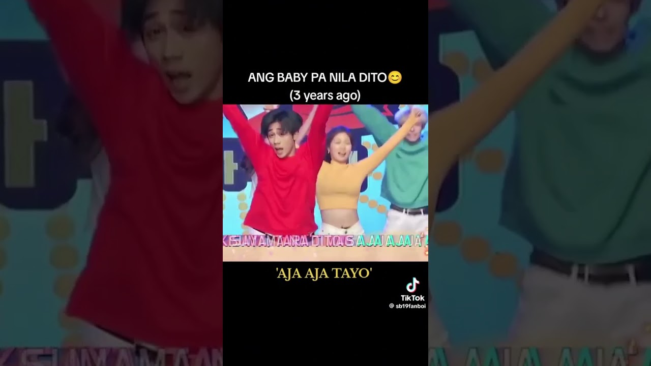 Throwback nung baby pa sila #sb19