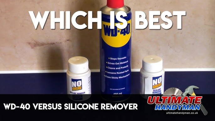 WARNING WD-40 silicone remover FAIL 