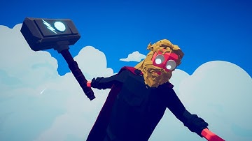 THOR (MARVEL) VS UNITS IN TABS | Totally Accurate Battle Simulator