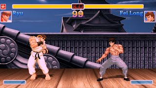 Ryu vs Fei long (Hardest) Ultra Street Fighter 2: The Final Challengers.