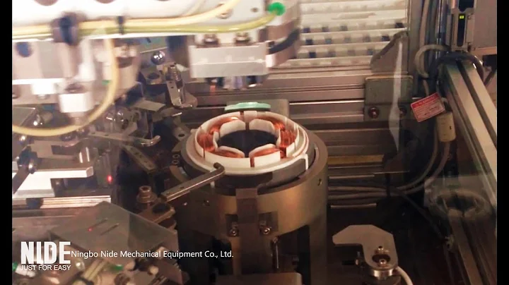 Automatic motor winding machine for BLDC / brushless motor stator coil manufacturing