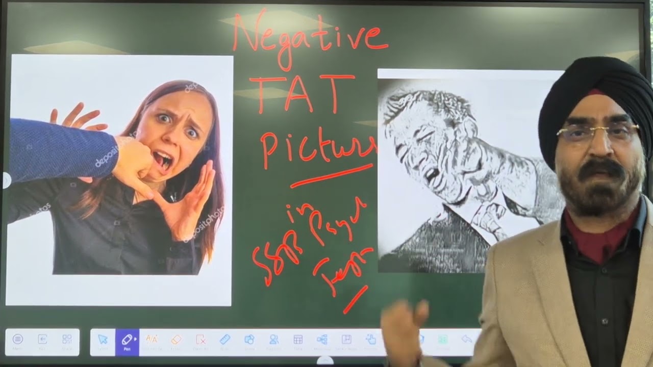 How to Tackle Negative TAT pictures in SSB, Psych test?