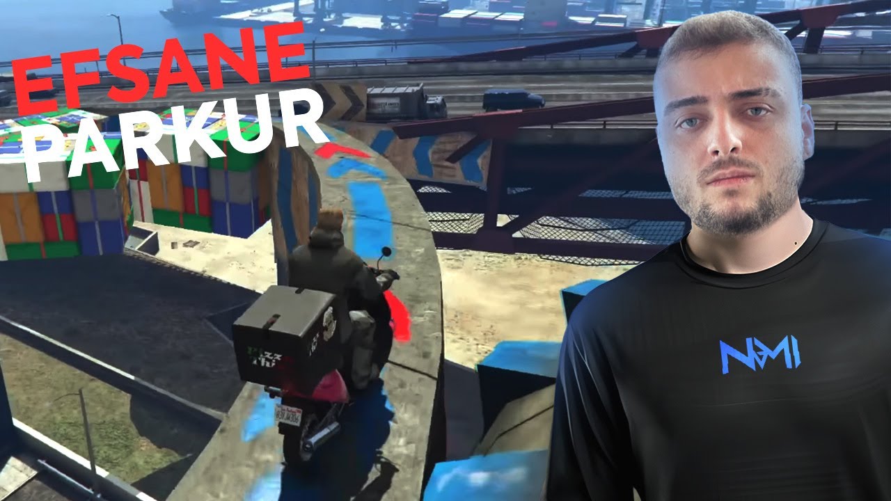 @CyberRulzTv  YAYINDA GTA 5 PARKURLARINI YAPIYOR