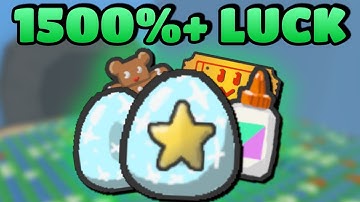 Defeating 10 Stump Snails With 1500%+ Loot Luck! - Bee Swarm Simulator
