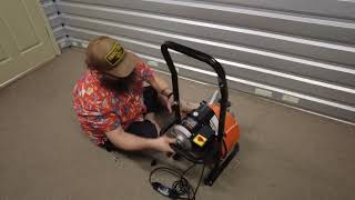 Vevor Drain Cleaning Augur Unboxing and Assembly