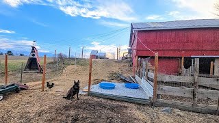 SPLASH PAD Refresh! _ Leveling The Ditch // Whitt Acres