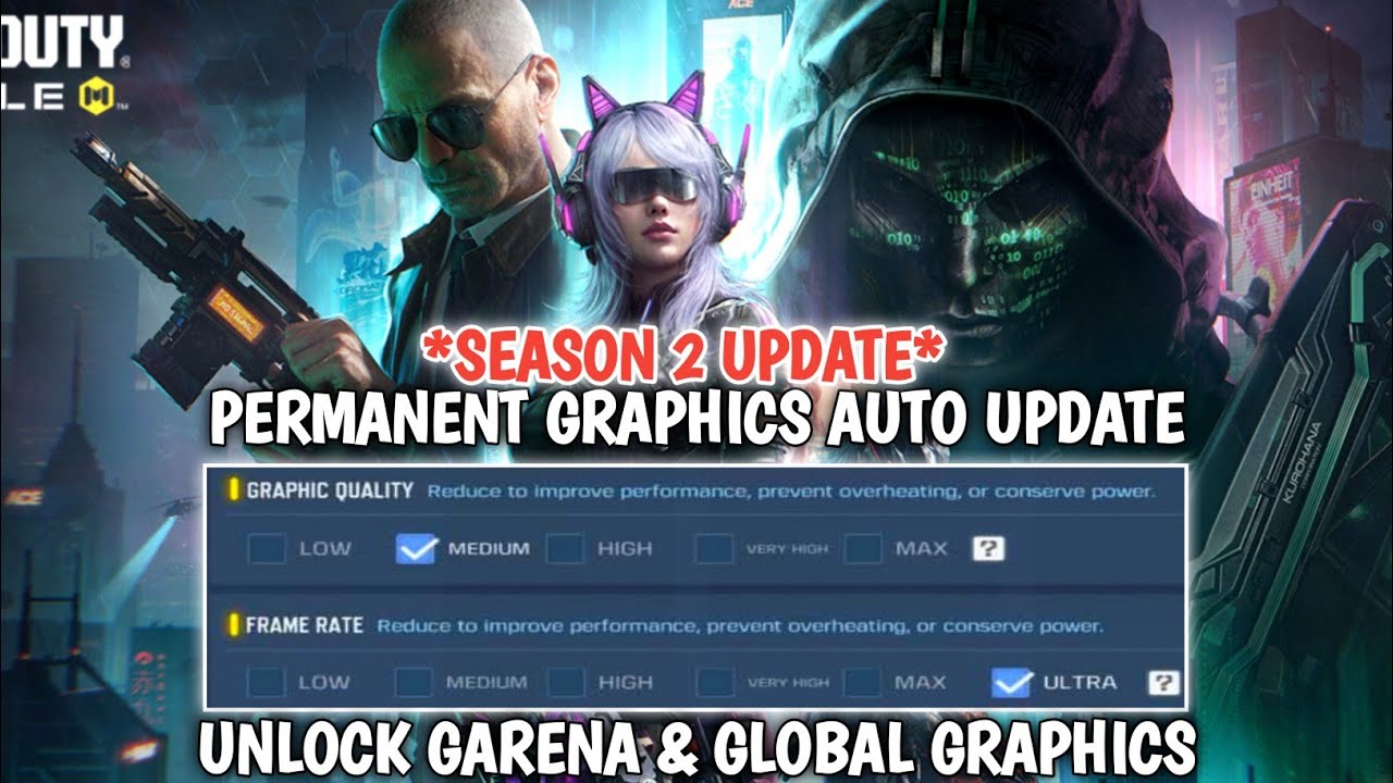 🔥New* HOW TO UNLOCK MAX GRAPHICS & MAX FPS IN CODM SEASON 2 NO ROOT ...