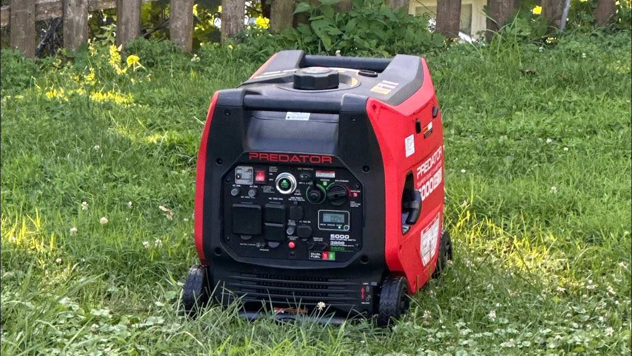 Predator 5000 Generator 2 hour break in results (YOU SHOULD DO THIS!)