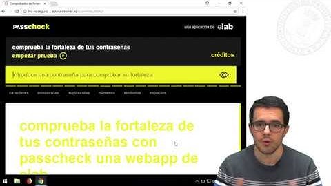 Comprobar la fortaleza de contraseñas