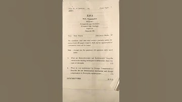 cytogenetics and evolution  question paper