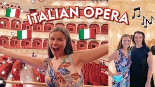 Italian OPERA & Italian Theatre TOUR! What an ITALIAN CONCERT really sounds like!! (Italy vlog)